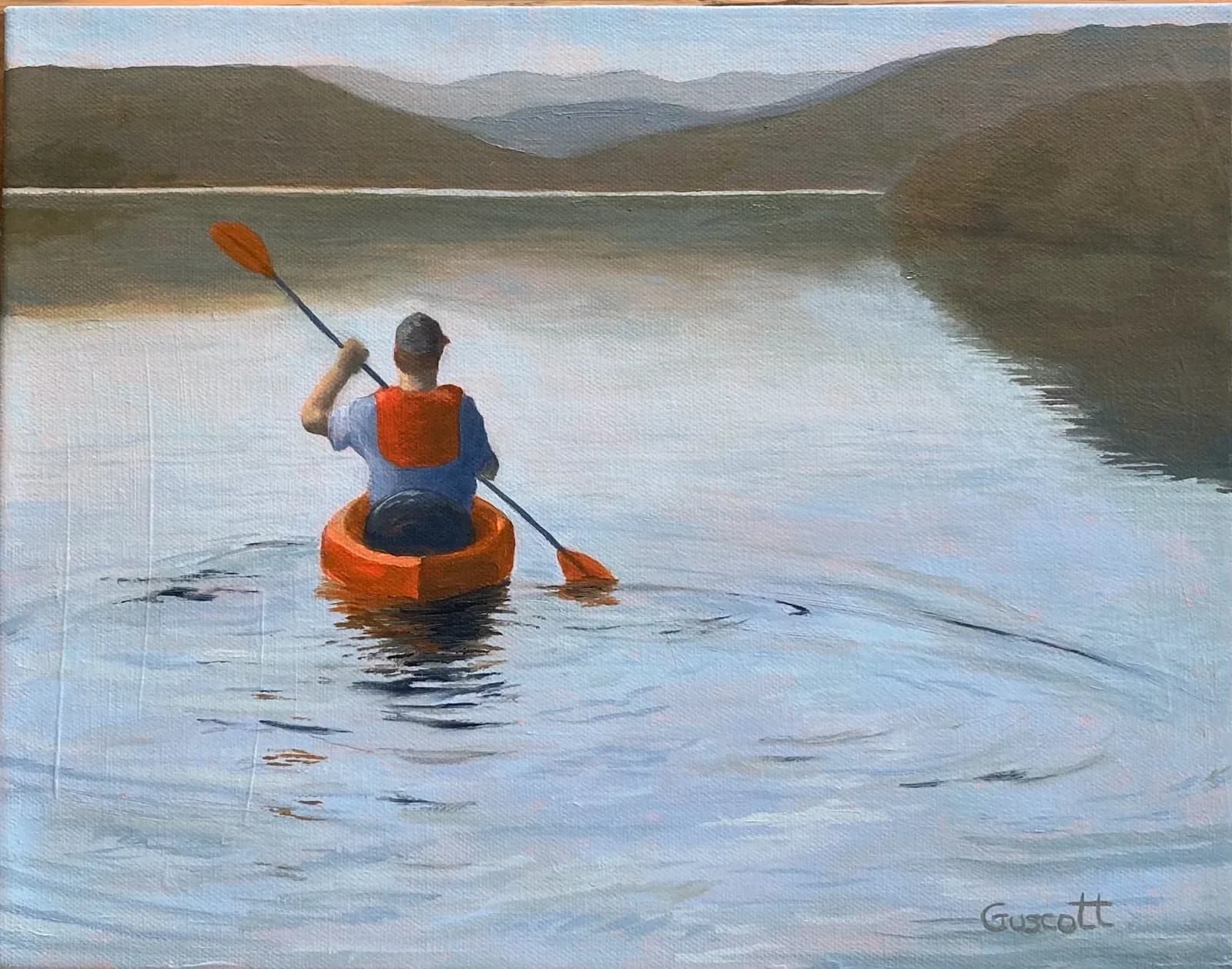 Indian Lake Paddler